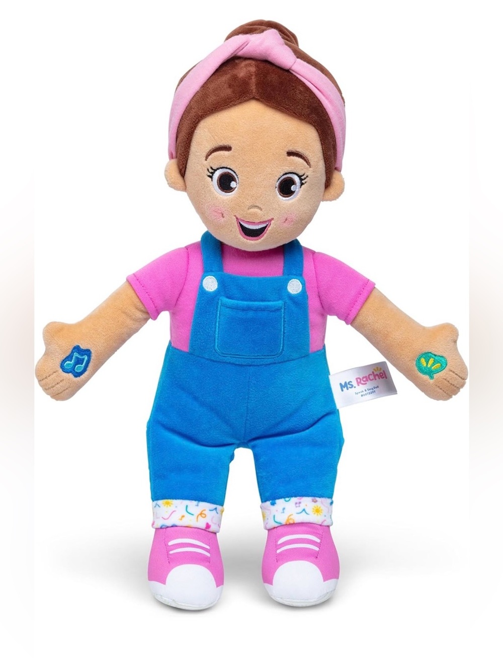 Ms. Rachel Official Speak & Sing Interactive Plush Doll Toy Tested Works
